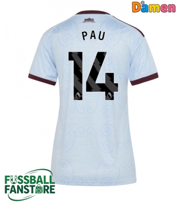 Aston Villa Pau Torres #14 Replik 3rd trikot Damen 2026-27 Kurzarm